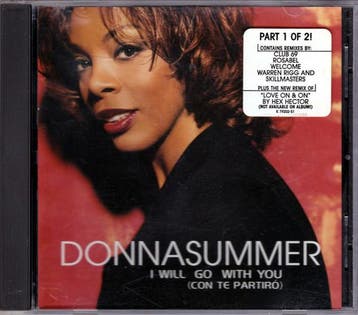 Donna Summer - I Will Go With You (Con Te Partiró), Ophalen of Verzenden, Gebruikt