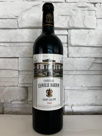 2003 Château Léoville Barton - Saint-Julien Grand Cru Classé, Verzamelen, Wijnen, Nieuw