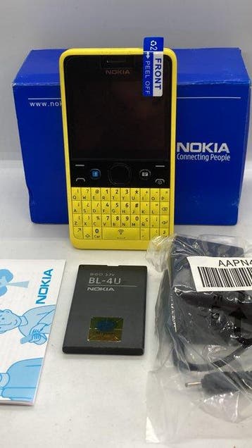 Nokia Asha 210 - Mobiele telefoon (1) - Met reprobox, Nieuw