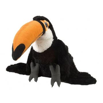 Wild Republic toekan knuffel - pluche - 30 cm - vogel, Verzenden, Nieuw