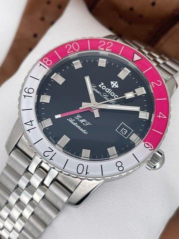 Zodiac - Super Sea Wolf GMT Automatic - ZO9416 - Heren - na, Nieuw