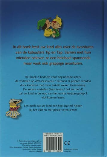 Reuzeleuke kabouterverhalen voor beginnende lezers (AVI 1-4), Boeken, Verzenden, Gelezen, ZNU