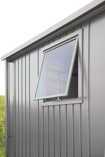 Biohort Raamelement Berging Zilver, Nieuw