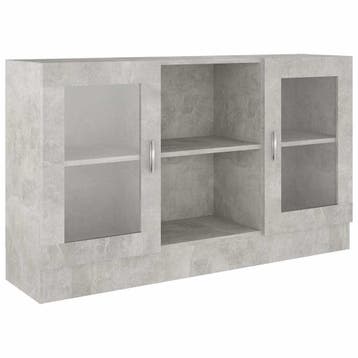 Dressoir Industrieel Grijs | Tweedekansje | OP=OP, Huis en Inrichting, Met plank(en), 100 tot 150 cm, Ophalen of Verzenden, Minder dan 100 cm