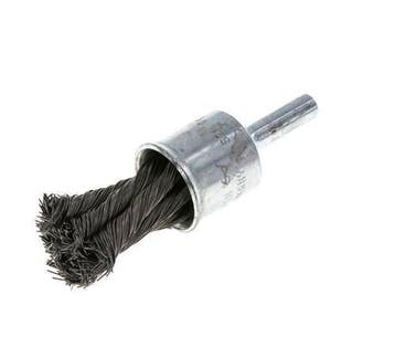 Staaldraad Gegolfde Staalborstel Met Een Diameter 19 mm/ As, Verzenden, Nieuw