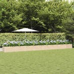 vidaXL Plantenbak Ivoor 770 x 50 x 45 cm Gegalvaniseerd, Tuin en Terras, Bloembakken en Plantenbakken, Verzenden, Minder dan 60 cm