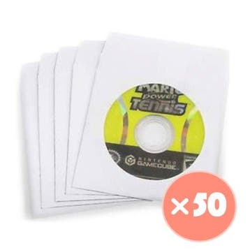 50x GameCube Disc CD Paper Case, Ophalen of Verzenden, Nieuw