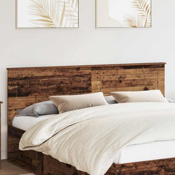 vidaXL Hoofdbord Oud Hout Bewerkt hout, Verzenden, Nieuw, Bruin, Hout