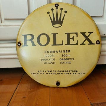 Rolex - Rolex Submariner Emaill Bord - Emaille bord -