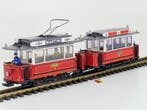 LGB 2036 & 3600 Strassenbahn Triebwagen mit Beiwagen (Tram), Gebruikt, Overige typen, Ophalen of Verzenden, LGB