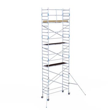 ALX rolsteiger 90 x 9,2m WH met voorloopleuning, Verzenden, Nieuw, Rolsteiger of Kamersteiger, 5 meter of hoger