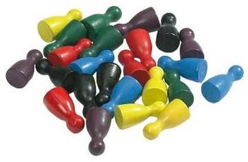 Halma Kegels / Pionnen Normaal (120 stuks) | Philos -, Verzenden, Nieuw