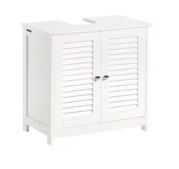 Wastafel Onderkast Badkamer – Compacte Opbergkast MDF, Verzenden, Nieuw
