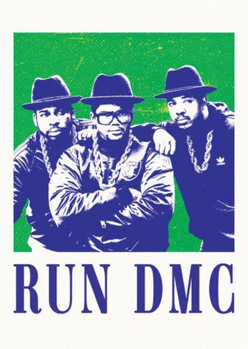 Posters - Poster Run DMC - Run DMC, Verzenden, Zo goed als nieuw