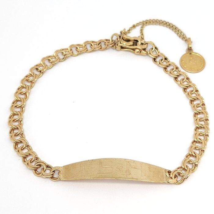 Armband - 18 karaat Geel goud, Sieraden, Tassen en Uiterlijk, Armbanden