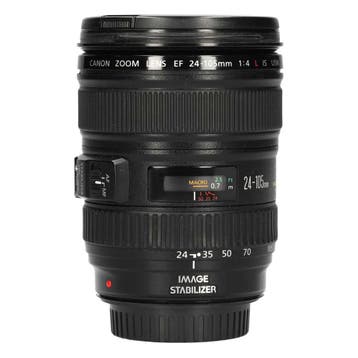 Canon EF 24-105mm f/4L IS USM met garantie, Audio, Tv en Foto, Fotografie | Lenzen en Objectieven, Ophalen of Verzenden, Gebruikt