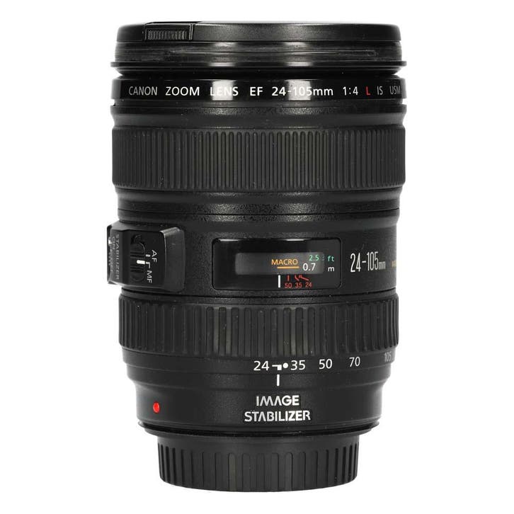 Canon EF 24-105mm f/4L IS USM met garantie, Audio, Tv en Foto, Fotografie | Lenzen en Objectieven, Gebruikt, Ophalen of Verzenden