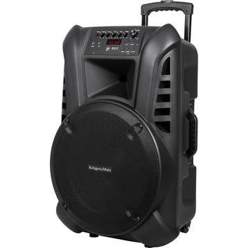 Krüger & Matz KM1715 professionele mobiele luidspreker party, Ophalen of Verzenden, Nieuw