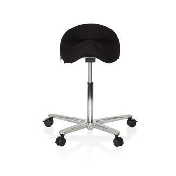 Werkkruk/Verhoogde Bureaustoel | Stof | Zwart | Ergonomisch, Verzenden, Nieuw