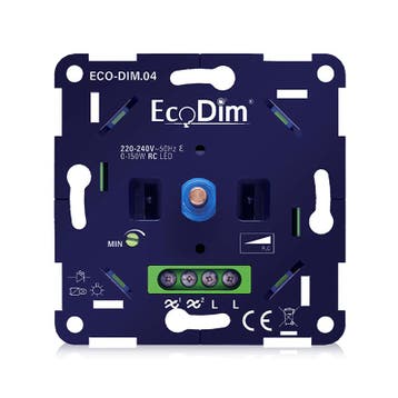Ecodim Universele Geruisloze LED Dimmer 0-150W Fase, Verzenden, Nieuw, Overige fittingen