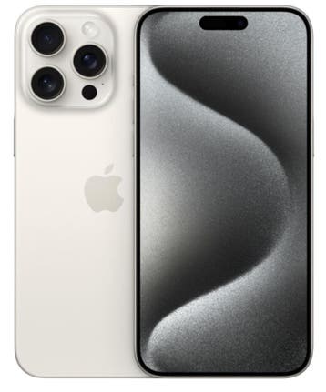 Refurbished iPhone 15 Pro 128GB Wit Titanium, Telecommunicatie, Verzenden, Nieuw