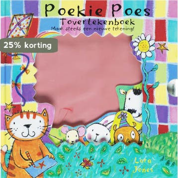 Poekie Poes Tovertekenboek - L. Jones 9789085760160, Verzenden, Gelezen, L. Jones