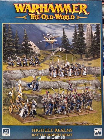 High  Elf Realms Battle March Army (warhammer nieuw), Hobby en Vrije tijd, Ophalen of Verzenden, Nieuw
