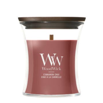 WoodWick Cinnamon Chai Mini Candle - 85gr, Ophalen of Verzenden, Nieuw, Overige typen