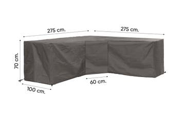 Outdoor Covers l-vormige loungesethoes 275x275x100x70 cm., Tuin en Terras, Tuinsets en Loungesets, Verzenden, Nieuw, Overige materialen