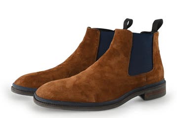 Giorgio Chelsea boots in maat 41 Cognac, Kleding | Heren, Schoenen, Overige kleuren, Verzenden, Zo goed als nieuw, Boots