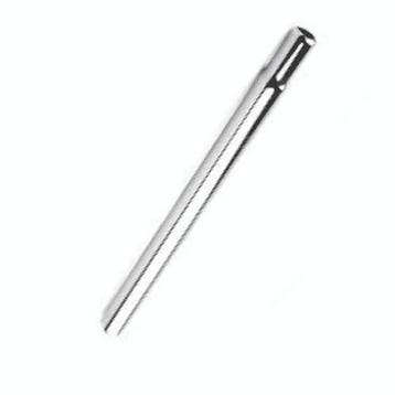 Zadelpen Chroom 25mm, Fietsen en Brommers, Fietsonderdelen, Verzenden, Nieuw, Budgetfietsonderdelen.nl