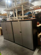 Gispen Roldeurkast 140x120x47 (gebruikt), Gebruikt, 100 tot 150 cm, Verzenden, 100 tot 150 cm