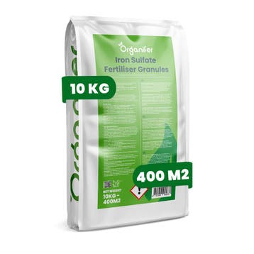 IJzersulfaat Meststof - Mos verwijderaar - 10kg -Voor 400m2, Verzenden, Mest