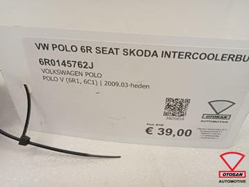 VW Polo 6R Seat Skoda Intercoolerbuis 6R0145762J, Ophalen, Gebruikt, Volkswagen
