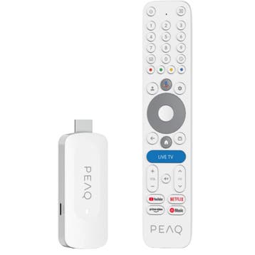 PEAQ PGS 4000 Google 4K TV Stick, Audio, Tv en Foto, Verzenden, Refurbished