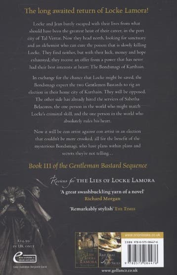 The Republic of Thieves 9780575084476 Scott Lynch, Boeken, Verzenden, Gelezen, Scott Lynch