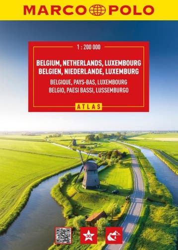 Marco Polo Wegenatlas Benelux |  | Nieuw, Ophalen of Verzenden, Nieuw