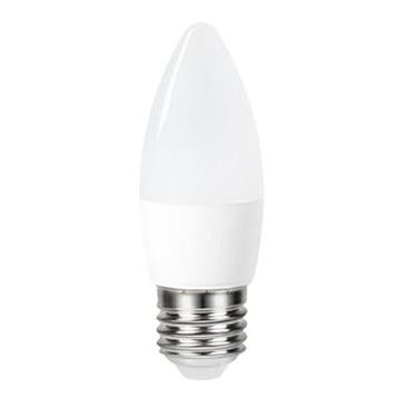 Led lamp E27 | Kaars | Integral (4.2W, 470lm, 2700K), Verzenden, Nieuw