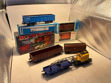 Märklin H0 - Treinset (8) - NS goederentrein - NS, Nieuw