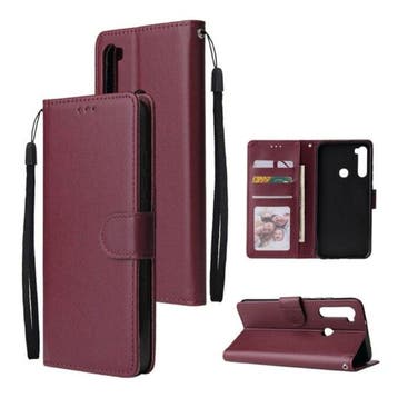 Xiaomi Redmi 7A Leren Flip Case Portefeuille - PU Leer, Verzenden, Nieuw