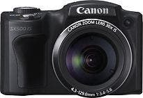Canon PowerShot SX500 IS zwart, Verzenden, Zo goed als nieuw, Canon