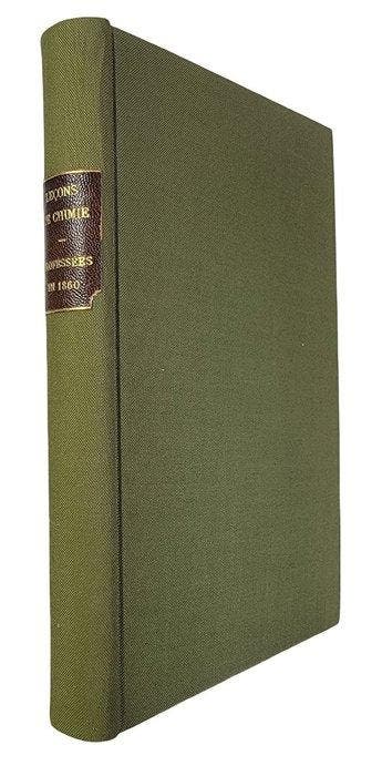 Société Chimique de Paris; Pasteur; Cahours; Wurtz;