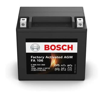 Bosch FA106 AGM motoraccu, 12 V, 200 A, 12 Ah, geschikt v..., Verzenden, Nieuw