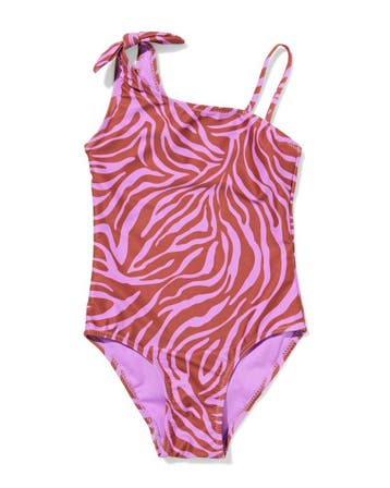 HEMA Kinderbadpak zebra lila, Verzenden, Nieuw