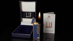Dunill - Lapis Lazuli Pattern Rollagas Lighter - Zonder, Nieuw