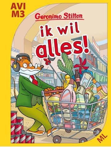 Ik wil alles! / Geronimo Stilton-reeks - Geronimo Stilton, Boeken, Kinderboeken | Jeugd | onder 10 jaar, Verzenden, Gelezen, Geronimo Stilton