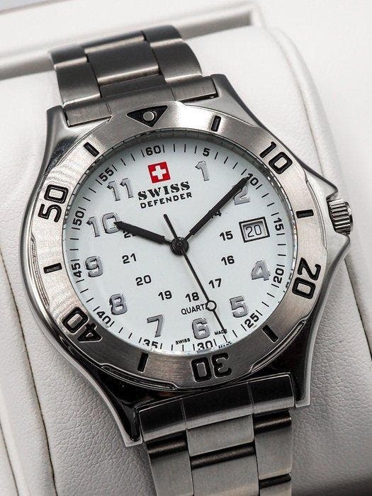 Swiss Defender - Zonder minimumprijs - * NEW * - Heren -, Sieraden, Tassen en Uiterlijk, Horloges | Heren