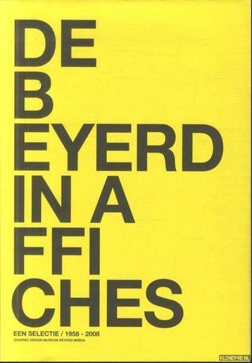 De Beyerd in affiches - Walter van de Calseyde 9789072637260, Boeken, Verzenden, Zo goed als nieuw, Walter van de Calseyde