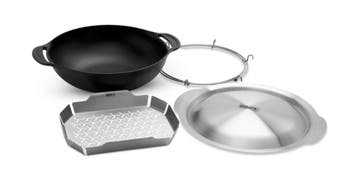 Weber Crafted-wok en stomer, Verzenden, Nieuw