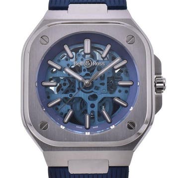 Bell & Ross - BR 05 - BR05A-BLU-SKST/SST - Heren - 2020+, Nieuw